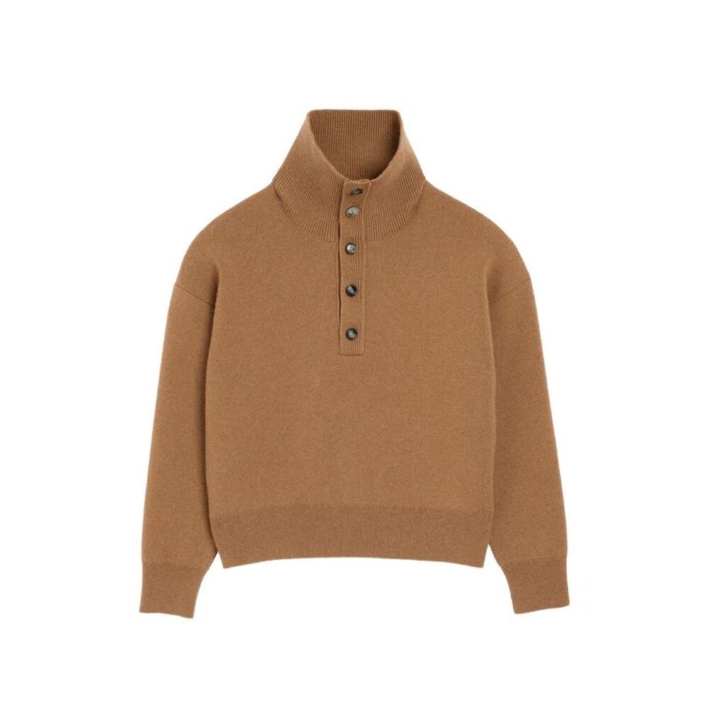 Ami Paris Women Wool Turtle-Neck Sweater